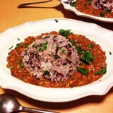 五穀米の豆腐カレー